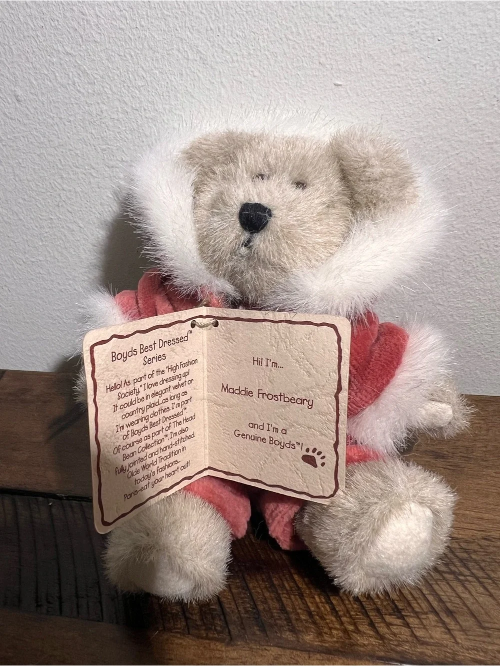 Boyds Bear Maddy Frostbeary
